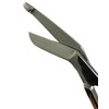 7.25" Bandage Scissors Angled with One Large Finger Ring Blunt