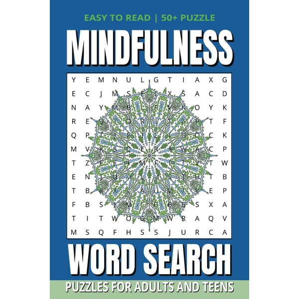 Mindfulness Word Search Puzzle Book: Word Searches with Easy to