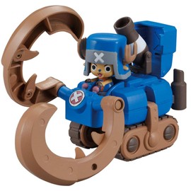 One Piece Chopper Robo Super No. 3 Horn Dozer, Color Coded Plastic Model