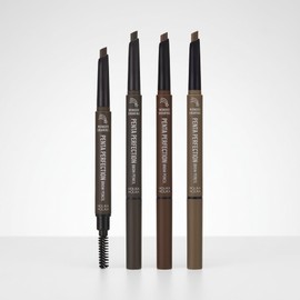 Holika Holika Wonder Drawing Penta Perfection Brow Pencil, 02 Natural Brown, 1 piece / 홀리카홀리카 원더드로잉펜타퍼펙션브로우펜슬, 02내추럴브라운, 1개