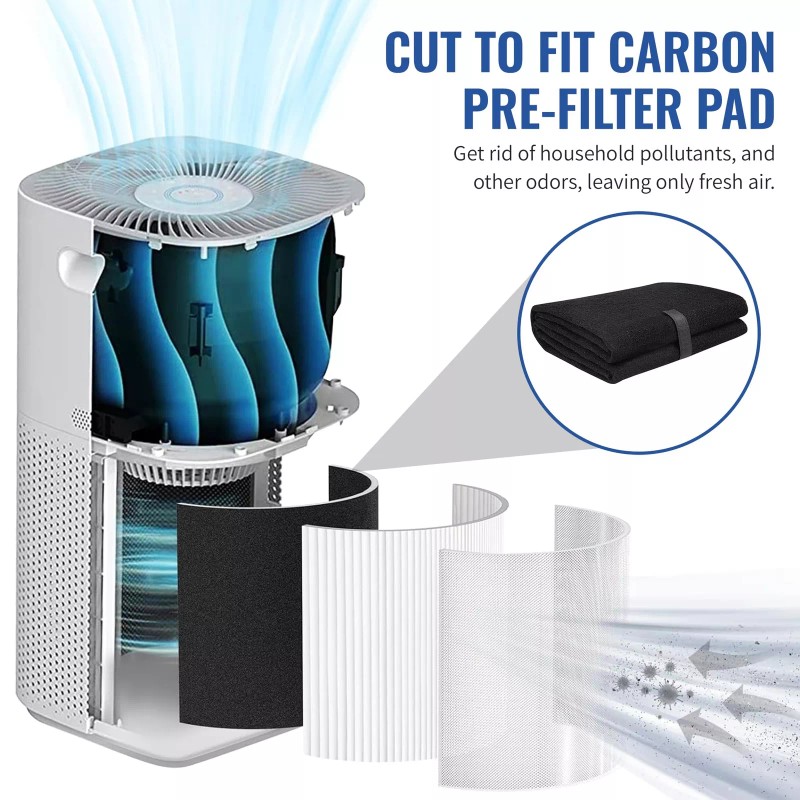 CFS Universal Cut to Fit Carbon Pad Pre Filter Roll