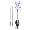 2 Pack LED Solar Angel Lights Solar Powered White Light
