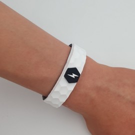 Winter anti-static wrist bracelet sports static electricity prevention band white