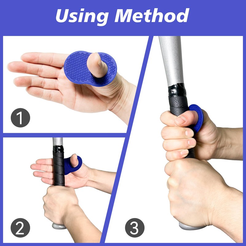 2 Pack Batter's Baseball Thumb Guard for Pro Batters, Hitter
