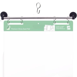 YYST 29" Easel Pad Holder, Magnetic Easel Sheet Holder, Flip Chart Paper Holder Ancho Chart Holder W 4 Hooks (Type A -1)