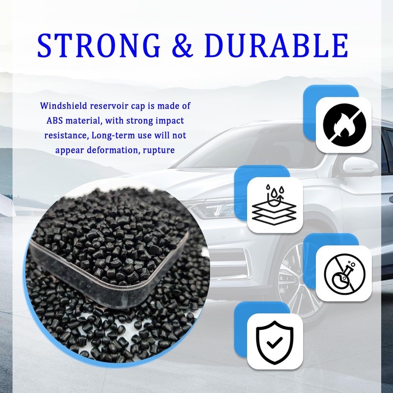 Windshield Washer Fluid Cap,Premium Windshield Wiper Fluid Cap Compatible with