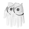 FootJoy Women's WeatherSof 2-Pack Golf Glove, White, Large, Worn on