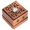 Incense Burner Zinc Alloy Metal Heart Sutra Disk Household Crafts