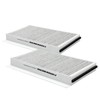 Frankberg 2x Cabin Air Filter Pollen Filter with Activated Carbon