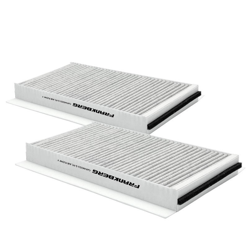 Frankberg 2x Cabin Air Filter Pollen Filter with Activated Carbon