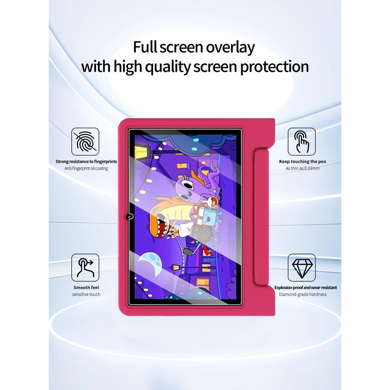 UYRUREL Screen Protector for Maxsignage K109A-B Android Tablet 10 Inch