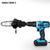 Electric Drill to Electric Saw Adapter Conversion Head Portable Chainsaw