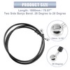 A ABSOPRO Motorcycle Hydraulic Brake Line Oil Hose 70.87 Inch