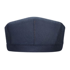 XGOPTS Unisex Chef Hat Beret Hat Adult Kitchen Cotton Denim Hat Cooking Baker Food Service Chef Cap Blue