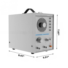 Generic Signal Generator, 10Hz-1MHZ Adjustable Signal Generator, Low Frequency Generator, Sine Wave & Square Wave, Accuracy ±5%, 110V (TAG-101)