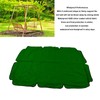 Waterproof Outdoor Swing Canopy Replacement 420D Silver Coated Oxford Fabric