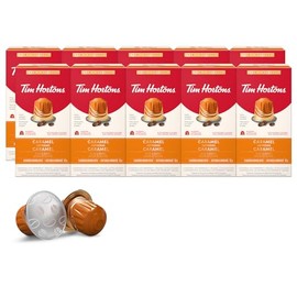 Tim Hortons Caramel Espresso Capsules, Nespresso Original Line Compatible Capsules, 100 Count