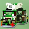 Street View City Cafe Building Kit, 167PCS Coffee Shop Modular
