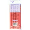 Diane 7 Inch Twist Flex, Red, 1/2 Inch, 6 Count