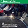 PKPKAUT 3PCS 4" Welding Wedge for Pipe Fitting and Metalwork