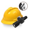 VILLFUL Hard Hat Light Clip Holder Sturdy Helmet Flashlight Mount