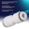 Pneumatic Fitting Tube Connector Straight Push to Connect Fittings Connects