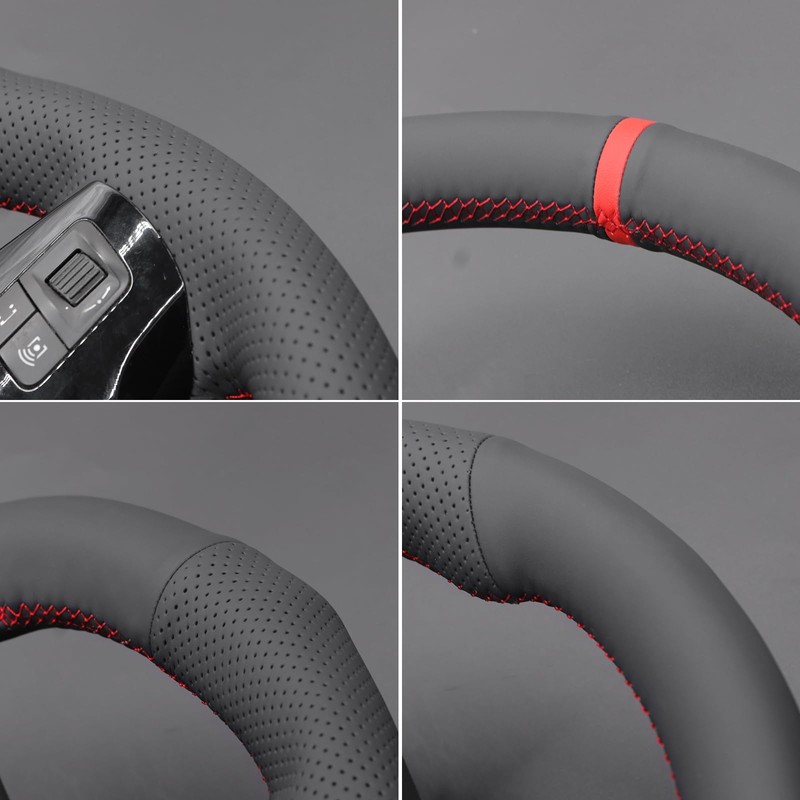MEWANT Steering Wheel Cover Compatible with Opel Corsa D OPC