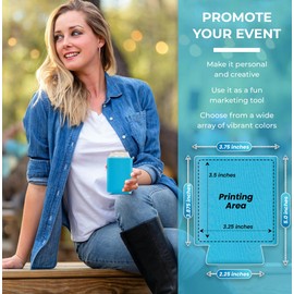 QualityPerfection Bulk Beer Can Coolers (100 Pack) Wholesale Plain Blank Foam Coolie Sleeves Soft Insulated Coolies For Sublimation, HTV Vinyl Projects Collapsible, Favors and Gifts (Red)