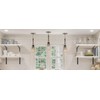 12 Pack L12 x H 8" Black Heavy Duty Shelf