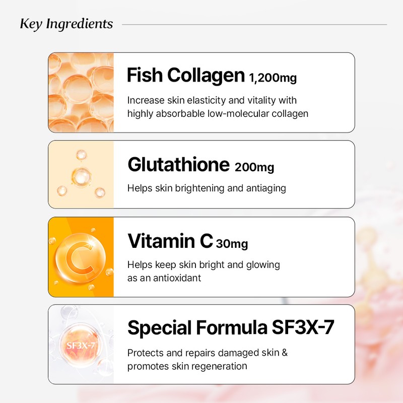 BB LAB [BB LAB]Intensive Glutathione Collagen W 2g*30sticks