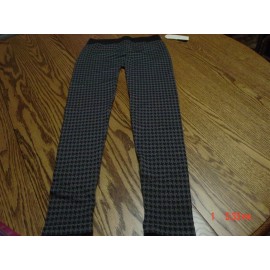 French Laundry Junior Womens French Laundry Houndstooth Pattern Leggings - Small/Medium