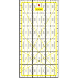 Quilting Patchwork Ruler Craft - Square/Rectangle - Imperial/Metric - Various Sizes Available (30cm x 15cm)