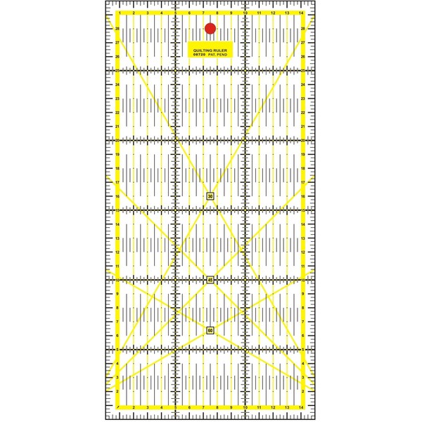 Quilting Patchwork Ruler Craft - Square/Rectangle - Imperial/Metric - Various