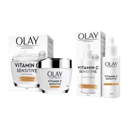 Bundle of Luminous Vitamin C Sensitive Moisturiser 50g and Serum 30ml