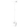 SSC-LUXon Vora Design Ceiling Light in Matt White with Textile