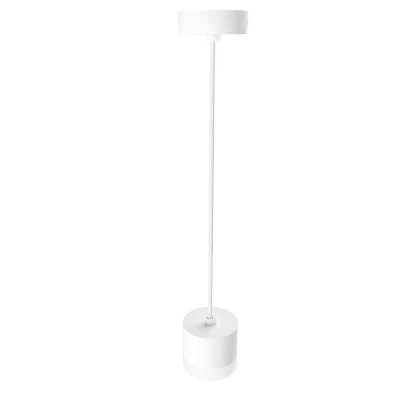 SSC-LUXon Vora Design Ceiling Light in Matt White with Textile