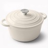 Miereirl 4.5 Quart Enameled Dutch Oven Pot with Lid, Cast