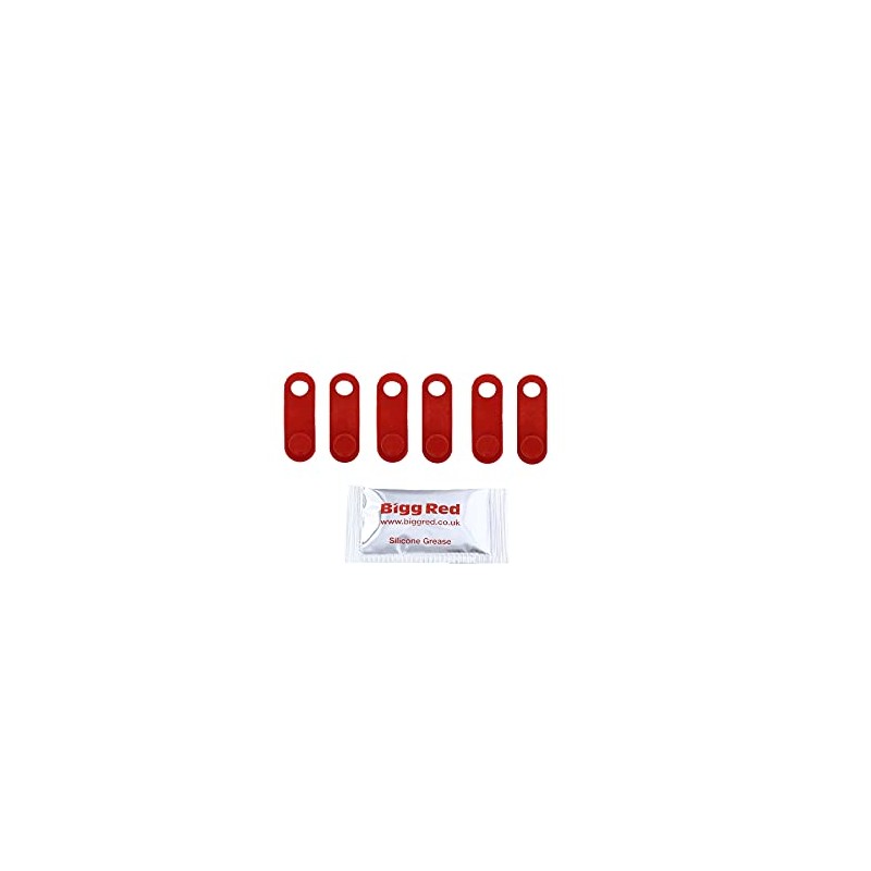Bigg Red - Bleed Nipple Covers - Compatible with Suitable