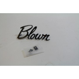 HRC Blown Emblem Chrome Trim Die cast Chevy Ford vintage Classic Hot Rod Street Rod