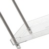 Makeup Organizer Rack Detachable Cosmetic Storage Shelf with Clear Acrylic