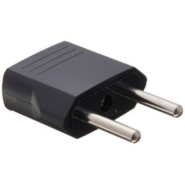 Ckitze Turkey, Italy, Iceland Travel USA to Europe Power Plug Adapter - Flat to Round - American to European Outlet for Mobile Cell Phone, Laptop, Tablet Chargers and More