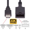 CY Cable 4K HDMI 1.4 tipo E hembra a tipo