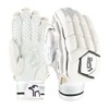 Kookaburra Ghost Pro Batting Gloves - sa l/h, White