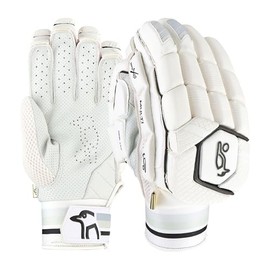 Kookaburra Ghost Pro Batting Gloves - sa l/h, White
