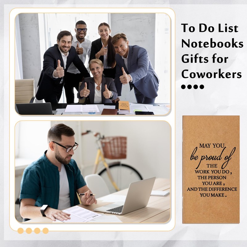 Yeaqee 50 Pcs Undated Weekly Planners Bulk Inspirational to Do