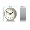 Jones Clocks® Midnight mini alarm clock | Contemporary design |
