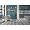 Tenedos Provenza Square 8x8 Gray White Blue Compact Porcelain Floor