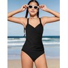 AGAPENG Girls Swimsuits Size 14-16 Girls Tankini Swimsuits Twist V
