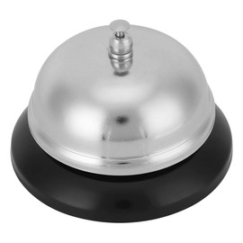Service Bell, Stainless Steel Service Desk Bell Dinner Bell for Kitchen Cafe Restaurant