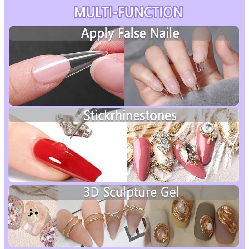 Solid Nail Tips Gel Nail Art Gel Paint Solid Patch
